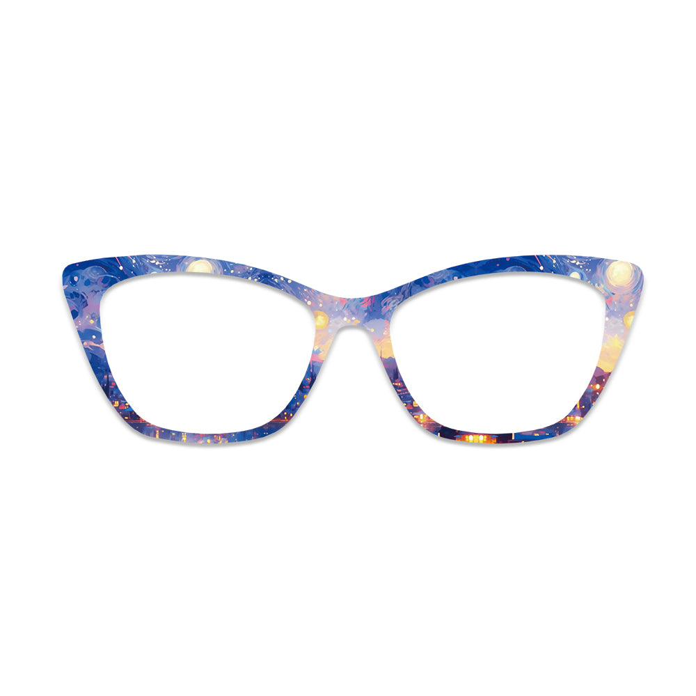 Van Gogh Starry Night Glasses Toppers #2916502731