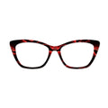 Neon Red Bat Glasses Toppers #1326677631