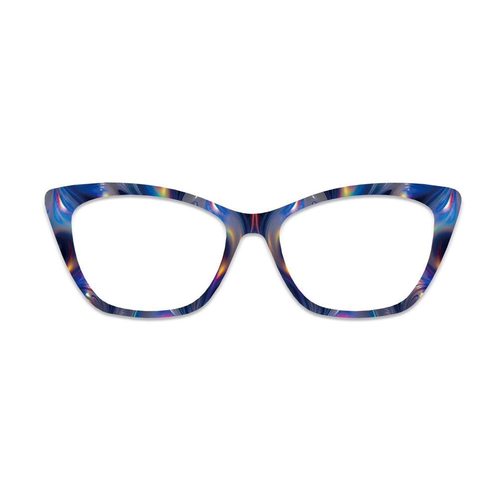 Colorful Fluid Laser Glasses Toppers #1699502697