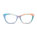 Colorful Oil Painting Pattern Glasses Toppers #6481463896