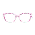 Pink Flame Pattern Glasses Toppers #6099406184