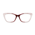 Wine Red Pink Gradient Texture Pattern Glasses Toppers #7796873980