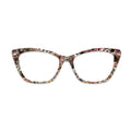 Cat Face Patchwork Pattern Glasses Toppers #1065822553