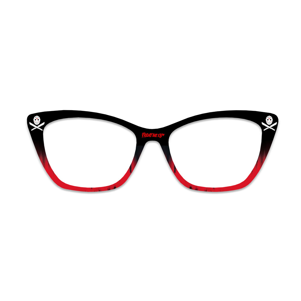Friday The 13th Horror Pattern Glasses Toppers #5009656348