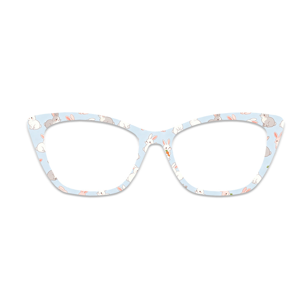 Cartoon Rabbit Glasses Toppers #5693267723