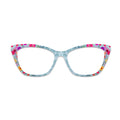 Water Floral Pattern Glasses Toppers #3264309633