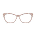 Nude Pink Lace Pattern Glasses Toppers #9968672094