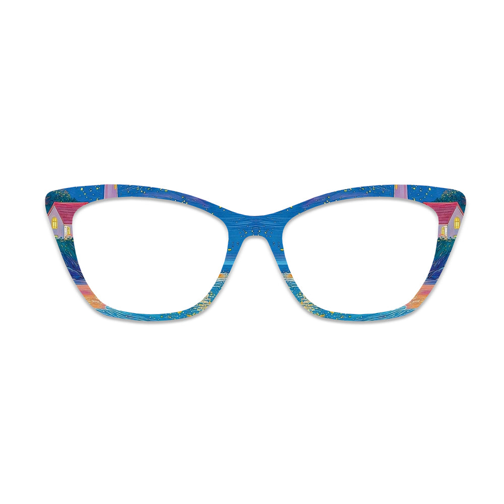 Seaside Lighthouse Glasses Toppers #5290180685