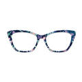Watercolor Butterfly Floral Pattern Glasses Toppers #3136481698