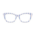 Pastel Striped Dot Pattern Glasses Toppers #3358499101