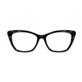 Black Green Purple Fluid Texture Glasses Toppers #6479698167
