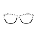 Black White Paw Print Pattern Glasses Toppers #1612071274