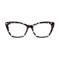 Black Background Heart Glasses Toppers #5851653137