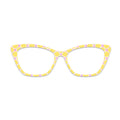 Bow Plaid Glasses Toppers #2396322924