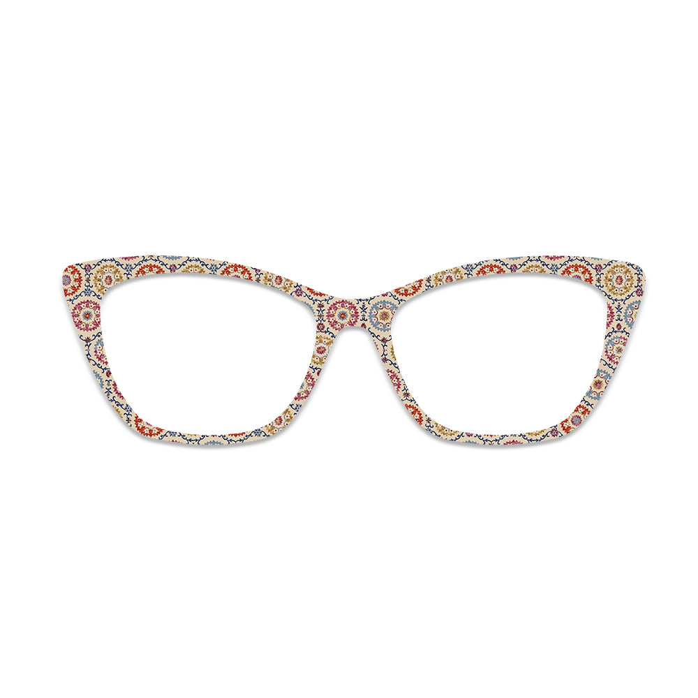 Vintage Rug Pattern Glasses Toppers #7407515673