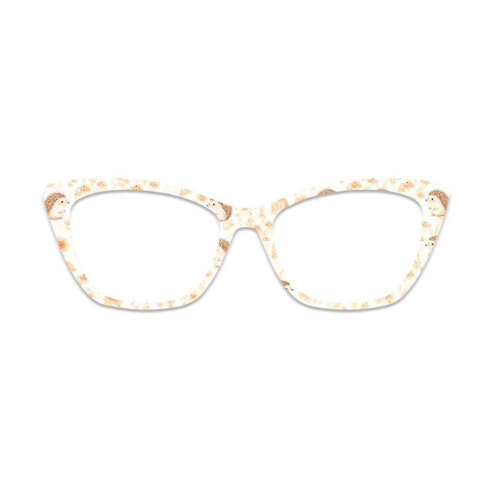 Hedgehog Floral Glasses Toppers #2854447548