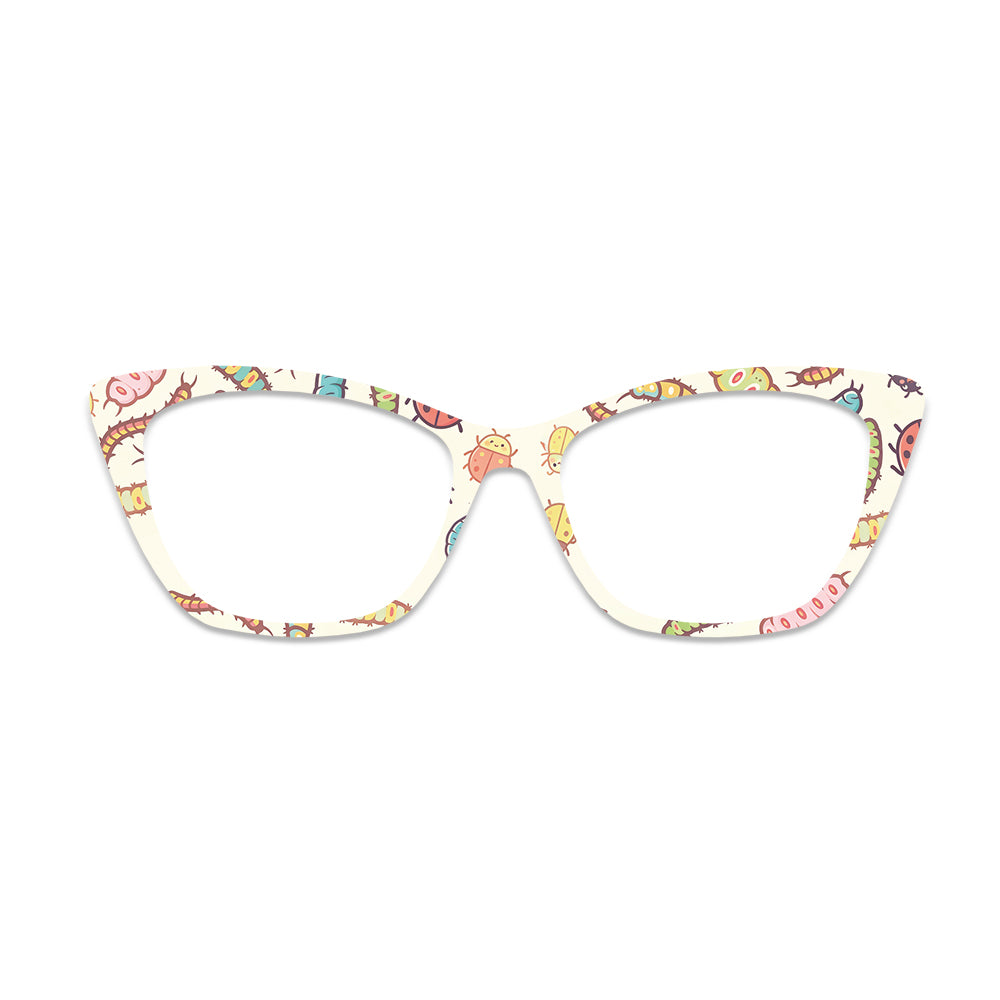 Cartoon Bugs Glasses Toppers #2350432661