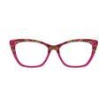Pink Paisley Pattern Glasses Toppers #5918363037