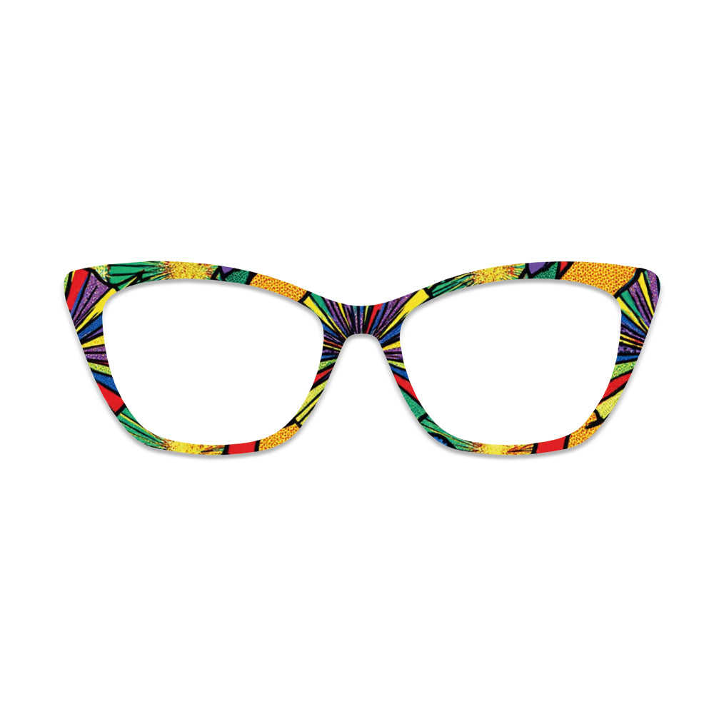Colorful Pop Radiant Glasses Toppers #6513060873