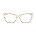 Beige Vintage Floral Glasses Toppers #5890758802