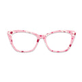 Pink Flower Ladybug Glasses Toppers #7086556423