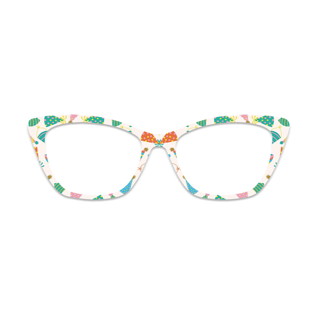 Birthday Balloon Glasses Toppers #3045211538