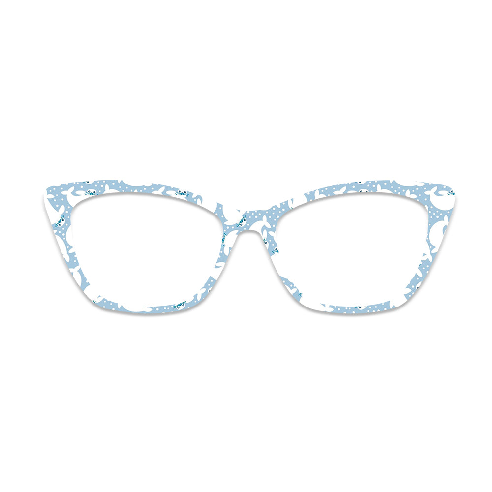 Cute Cartoon Bunny Pattern Glasses Toppers #7278025154