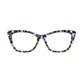 Cartoon Unicorn Rainbow Pattern Glasses Toppers #7784775514