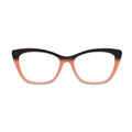 Brown Orange Gradient Solid Glasses Toppers #4218193114