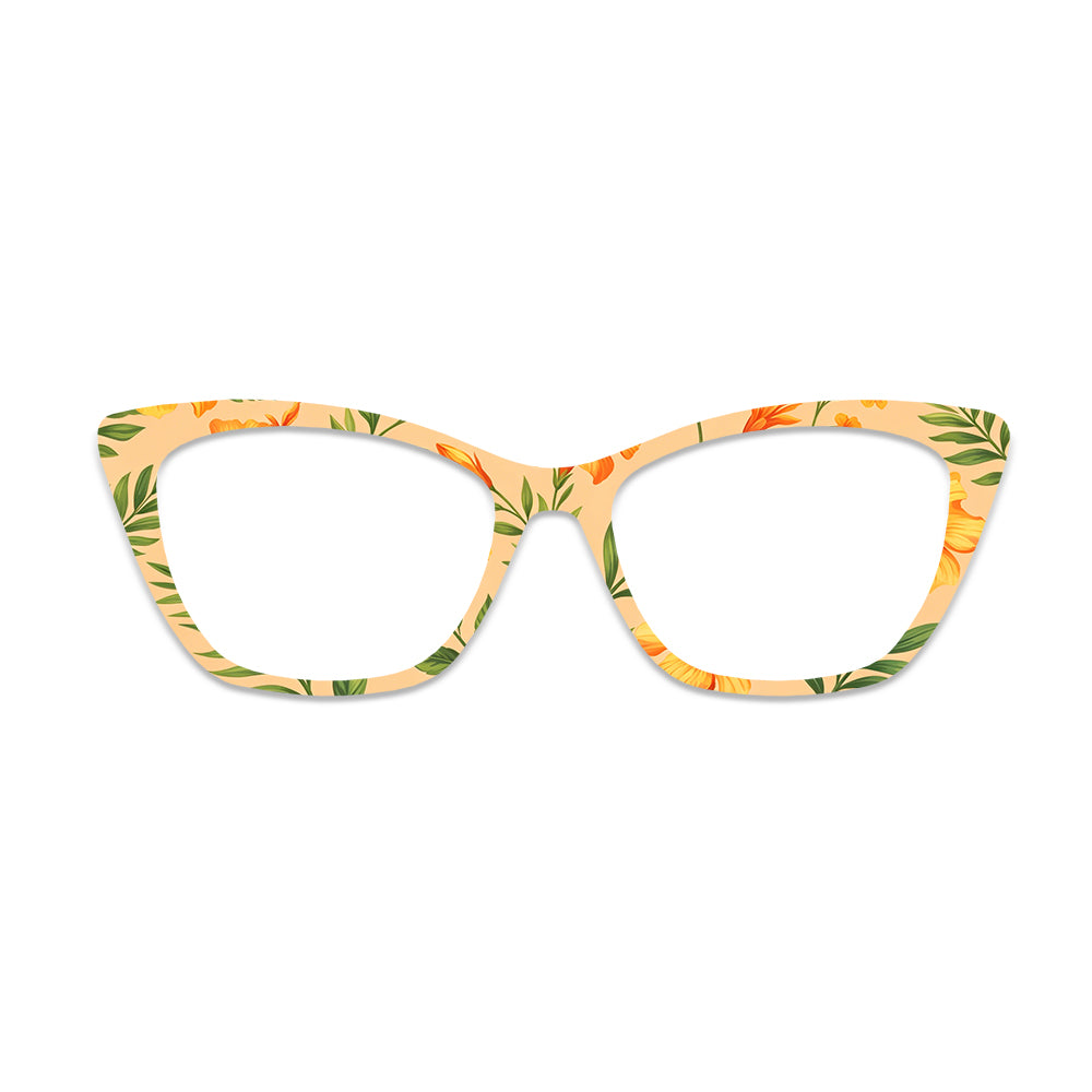 Tropical Floral Glasses Toppers #2456051837