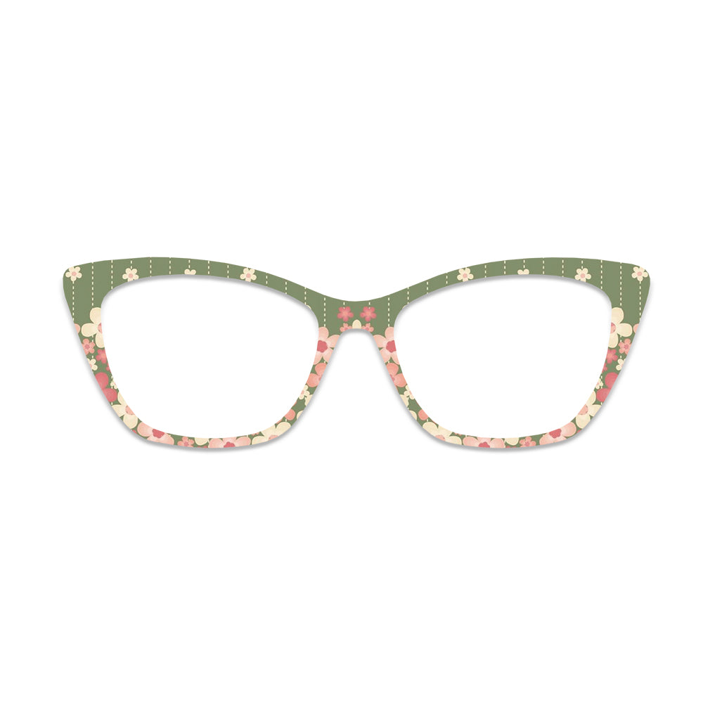 Vintage Floral Glasses Toppers #5359066694