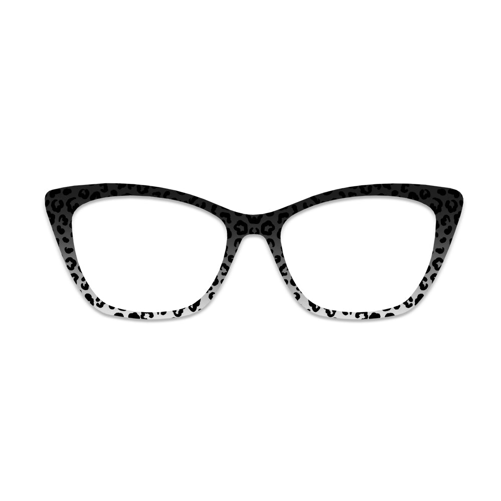 Leopard Spot Pattern Glasses Toppers #8816971319
