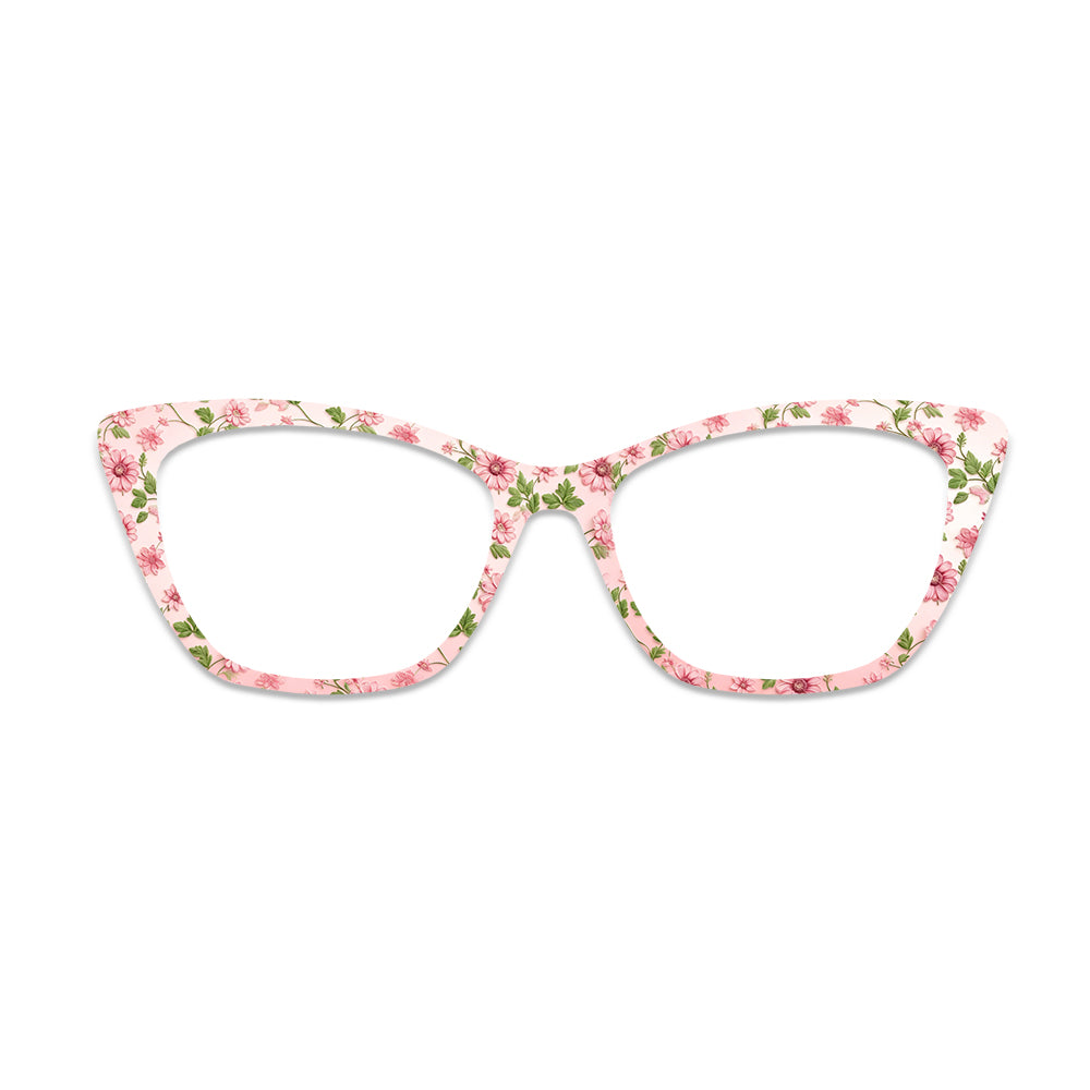 Ditsy Floral Pattern Glasses Toppers #8834295505