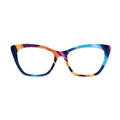 Abstract Swirl Wave Pattern Glasses Toppers #8917557319