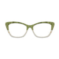 Green Plant Crackle Glasses Toppers #1382504283