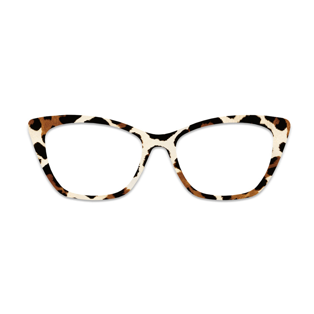 Classic Leopard Print Glasses Toppers #8305924903