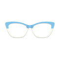 Blue White Cartoon Elephant Glasses Toppers #1627802942