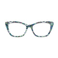 Abalone Swirl Marble Pattern Glasses Toppers #9299760703
