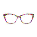 Rainbow Sprinkles Pattern Glasses Toppers #9375945989