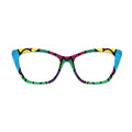 Pop Style Colorful Semi Circle Glasses Toppers #8276145870