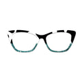 Abstract Glitter Pattern Glasses Toppers #9388452189