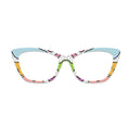 Pastel Color Block Pattern Glasses Toppers #9478118892