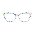 Colorful Starburst Pattern Glasses Toppers #9492202363