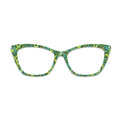 Tropical Leaf Pattern Glasses Toppers #9546839171