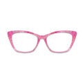 Pink Glitter Pattern Glasses Toppers #9559990779