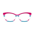 Color Block Stripe Pattern Glasses Toppers #9576864727