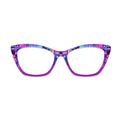 Neon Cityscape Pattern Glasses Toppers #9773354532