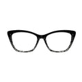 Sparkling Rhinestone Pattern Glasses Toppers #9786911147