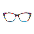 Colorful Butterfly Pattern Glasses Toppers #9888925019
