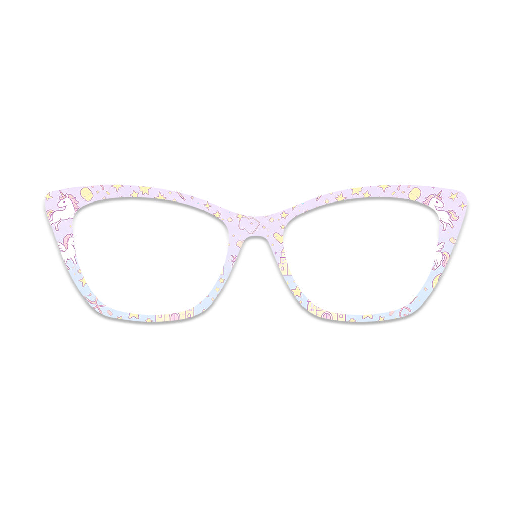 Dreamy Unicorn Castle Glasses Toppers #4713858197